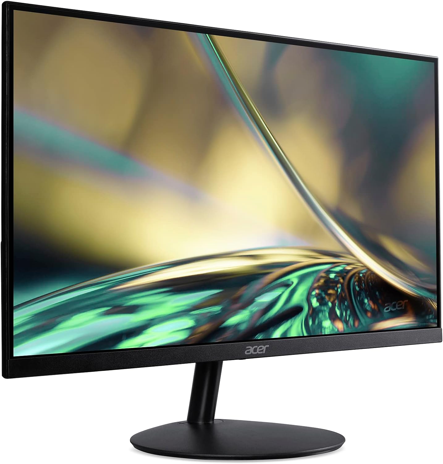 Acer SB242Y EBI 23.8 Full HD (1920 x 1080) IPS Zero-Frame Gaming Office Monitor | AMD FreeSync Technology Ultra-Thin Stylish Design 100Hz 1ms (VRB) Low Blue Light Tilt HDMI  VGA Ports