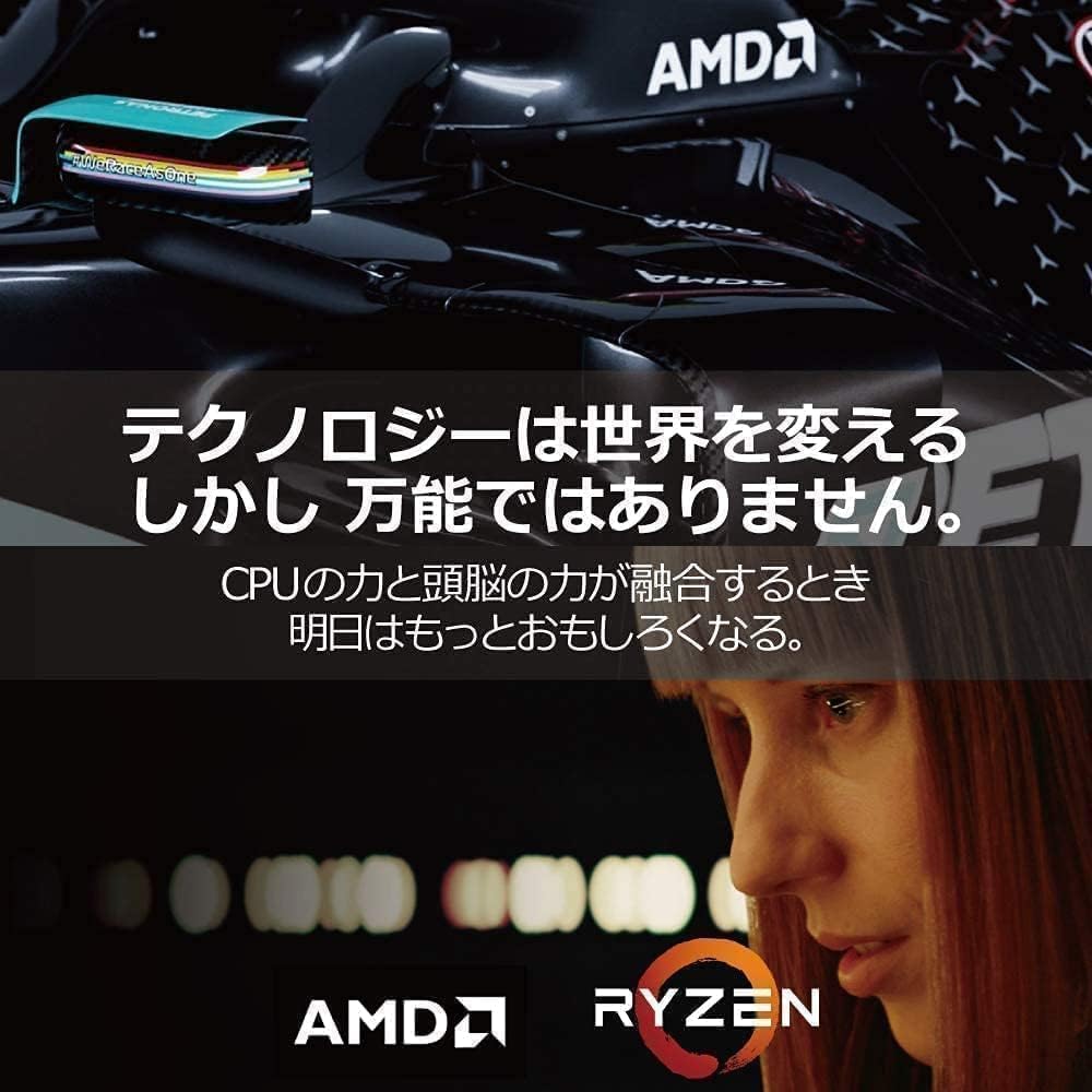 AMD Ryzen™ 5 5500 6-Core, 12-Thread Unlocked Desktop Processor with Wraith Stealth Cooler