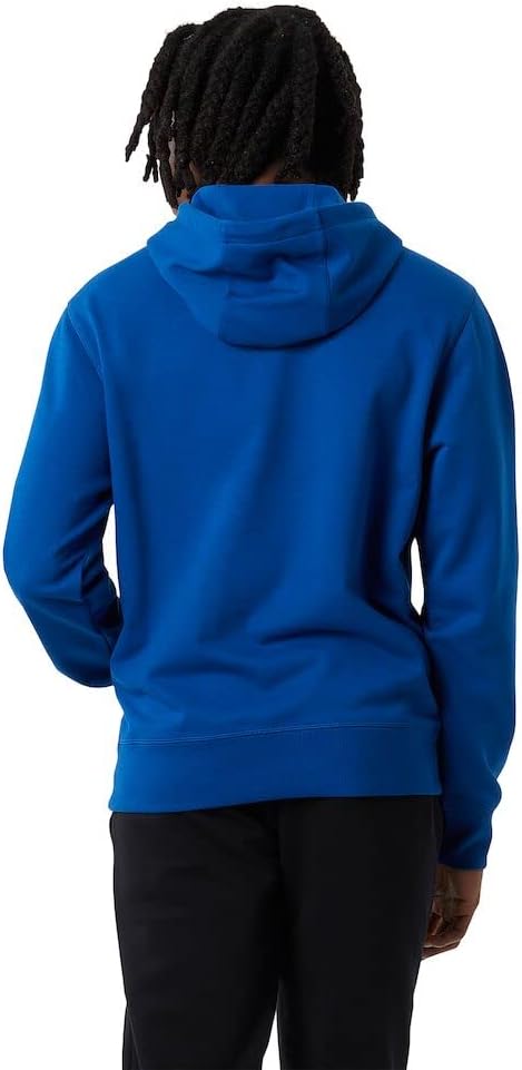 New Balance Mens Nb Essentials Stacked Logo Pullover Hoodie