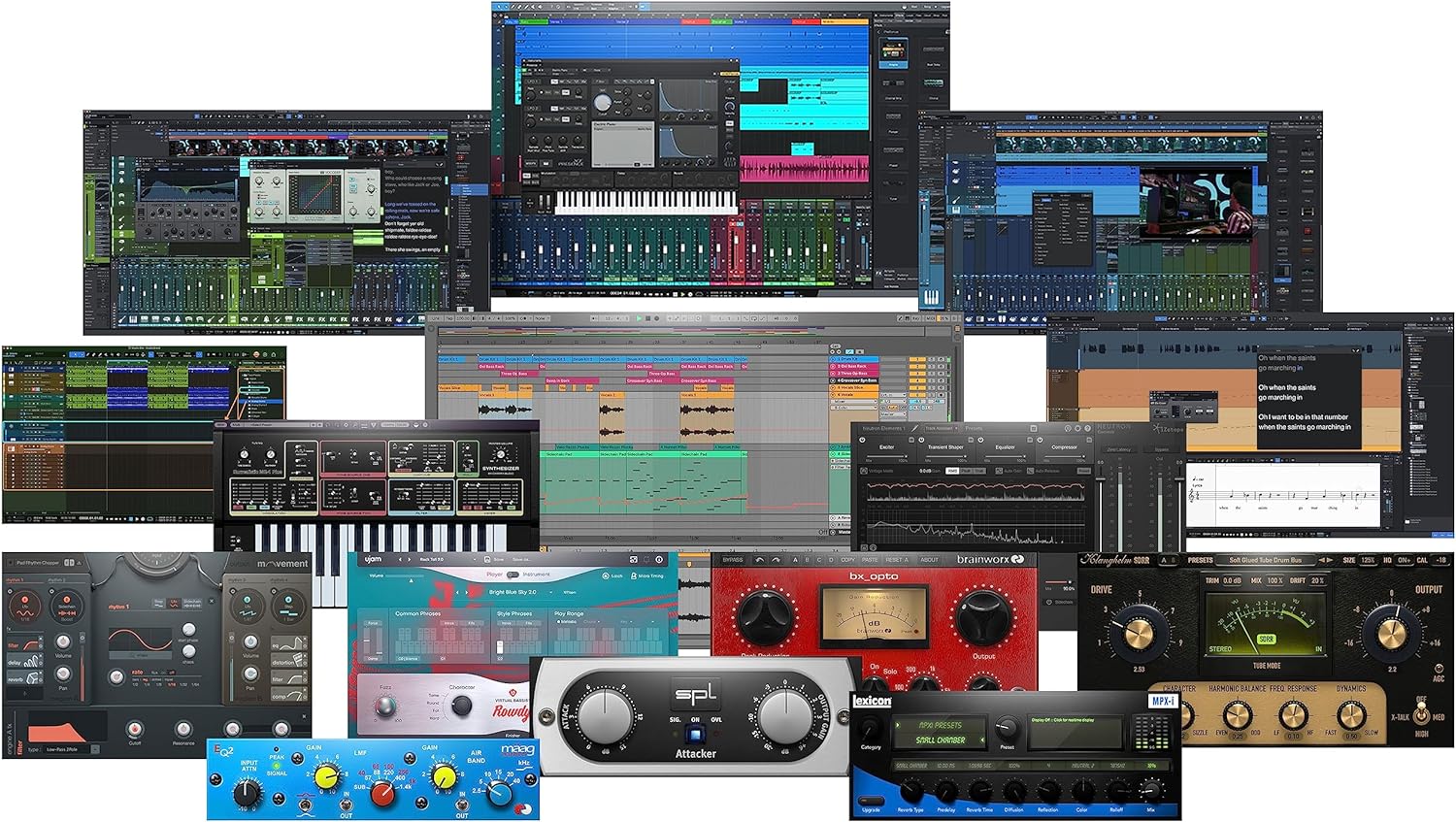 PreSonus Studio 24c 2x2 USB Audio/MIDI Interface with CR3-X Creative Reference Multimedia Monitors and with Newest Version Studio One Artist Software Pack  Isolation Recording Shield