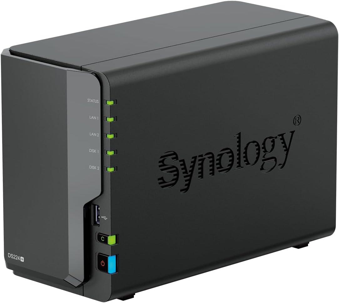 Synology 2-Bay DiskStation DS224+ (Diskless)