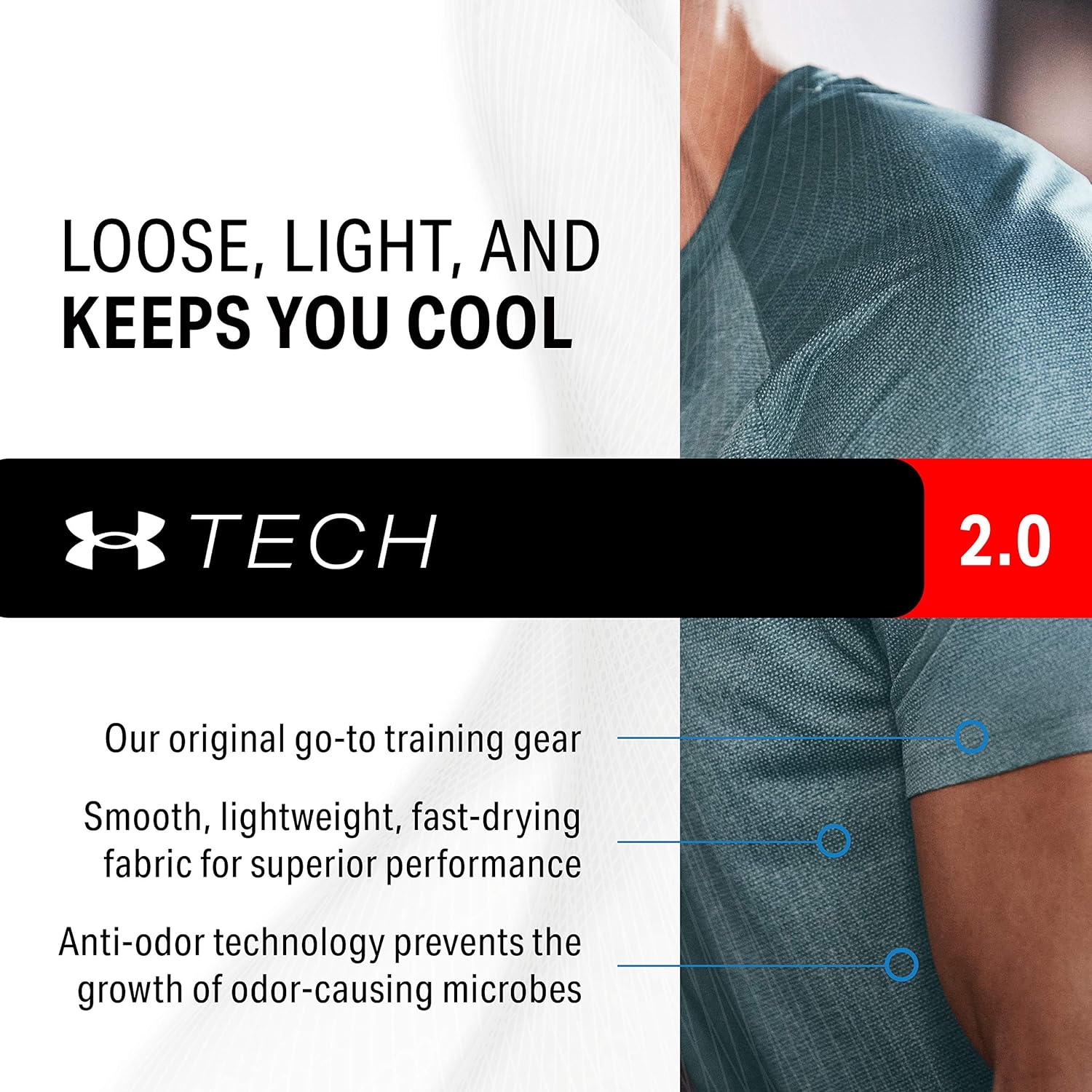 Under Armour Mens Tech 9-inch Boxerjock 1-Pack