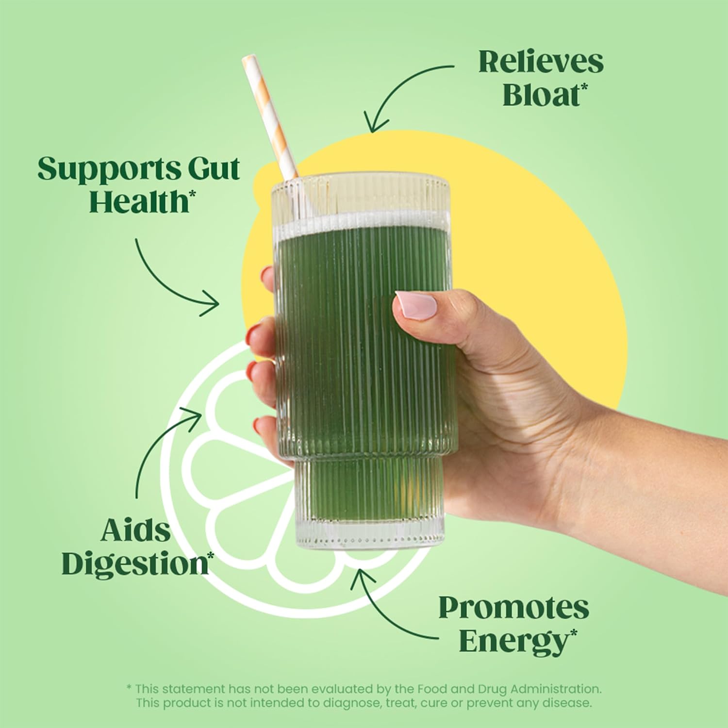 Bloom Nutrition Super Greens Powder Smoothie  Juice Mix - Probiotics for Digestive Health Bloating Relief Women, Enzymes with Superfoods Spirulina Chlorella Gut (Coconut)