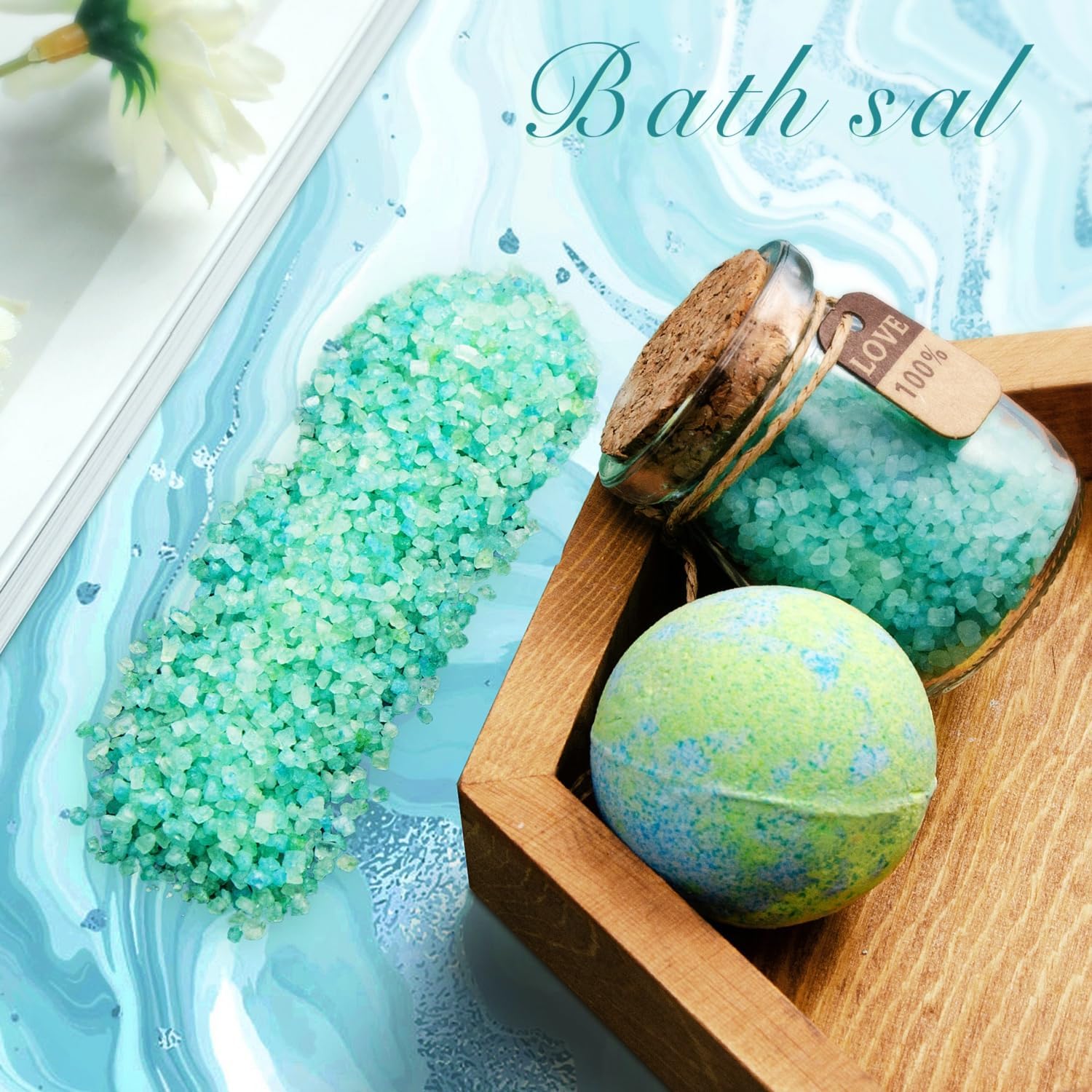 Birthday Gifts for Women, Relaxing Spa Gift Basket Set, Unique Gift Ideas for Women, Valentines Day Gifts for Her Mom Sister Best Friend Wife, Coworker Teacher Nurse Gifts for Women