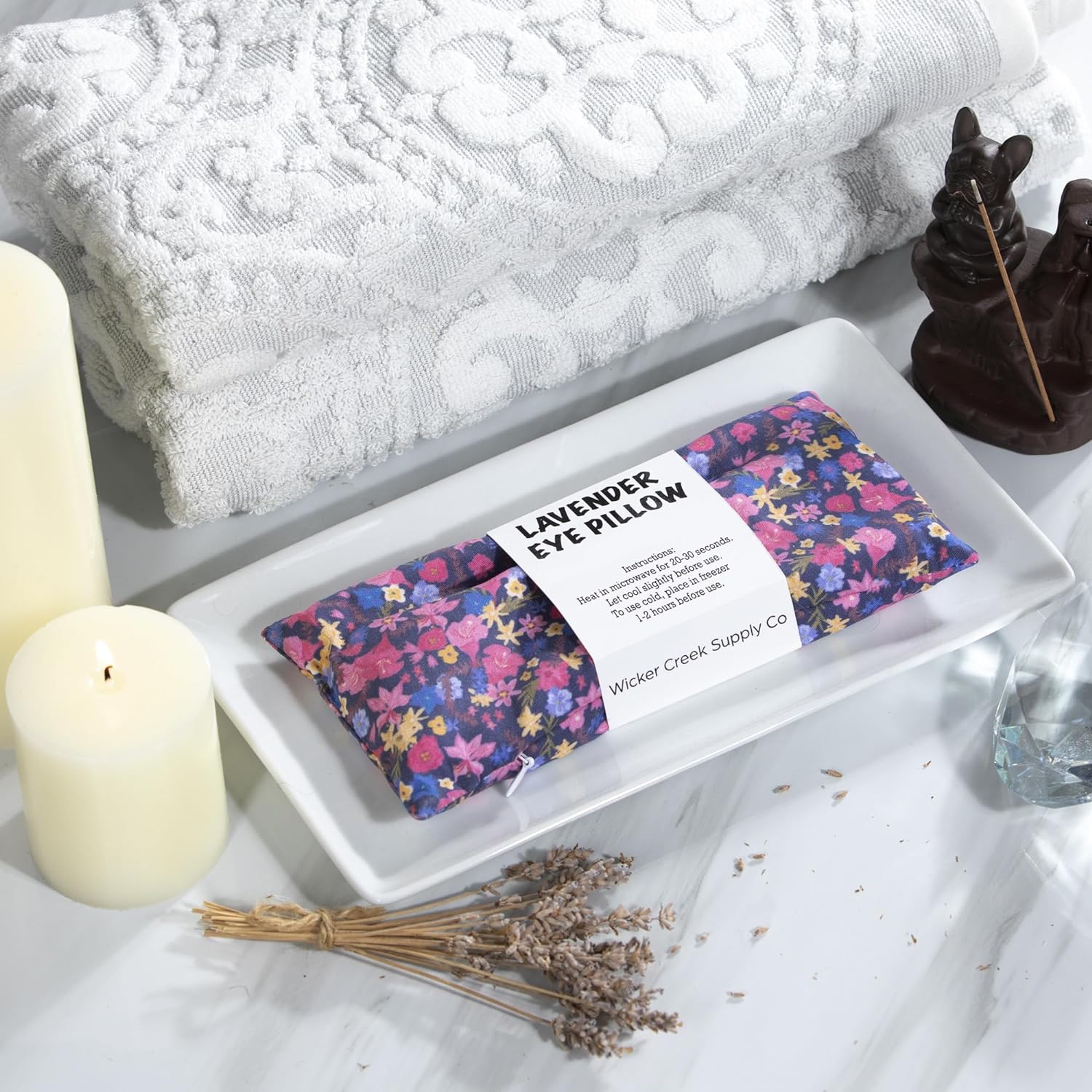 Get Well Soon Gifts for Women Care Package - Spa Kit Gift Box for Women w/ Lavender Eye Pillow, Birthday Gifts for Women - Get Well Soon Gift Basket, Self Care Kit, Sympathy Gift Baskets for Women