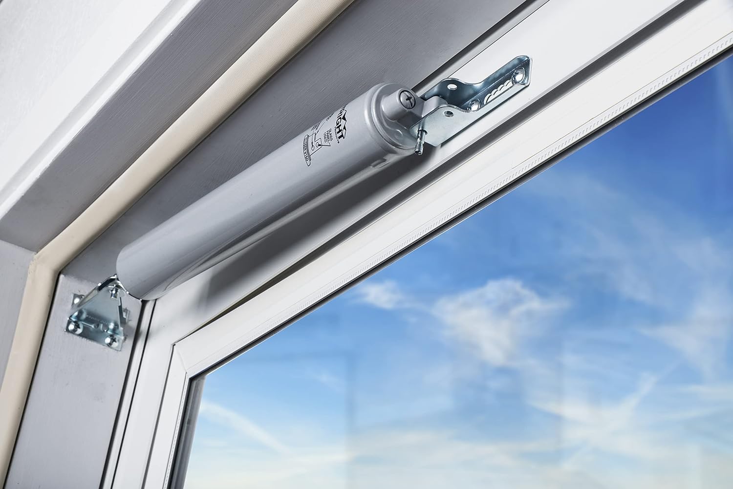 Wright Products V150WH Heavy Duty Pneumatic Screen and Storm Door Closer White