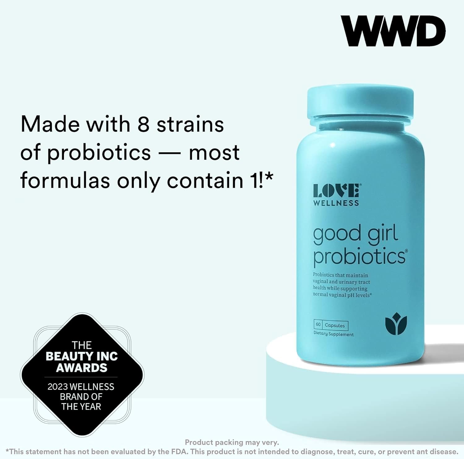 Love Wellness The Killer, Good Girl Probiotics, pH Balancing Cleanser | Boric Acid Suppositories, Vaginal Prebiotics, Feminine Wash for Women | Hygiene Products for Urinary Tract Health  Odor Control