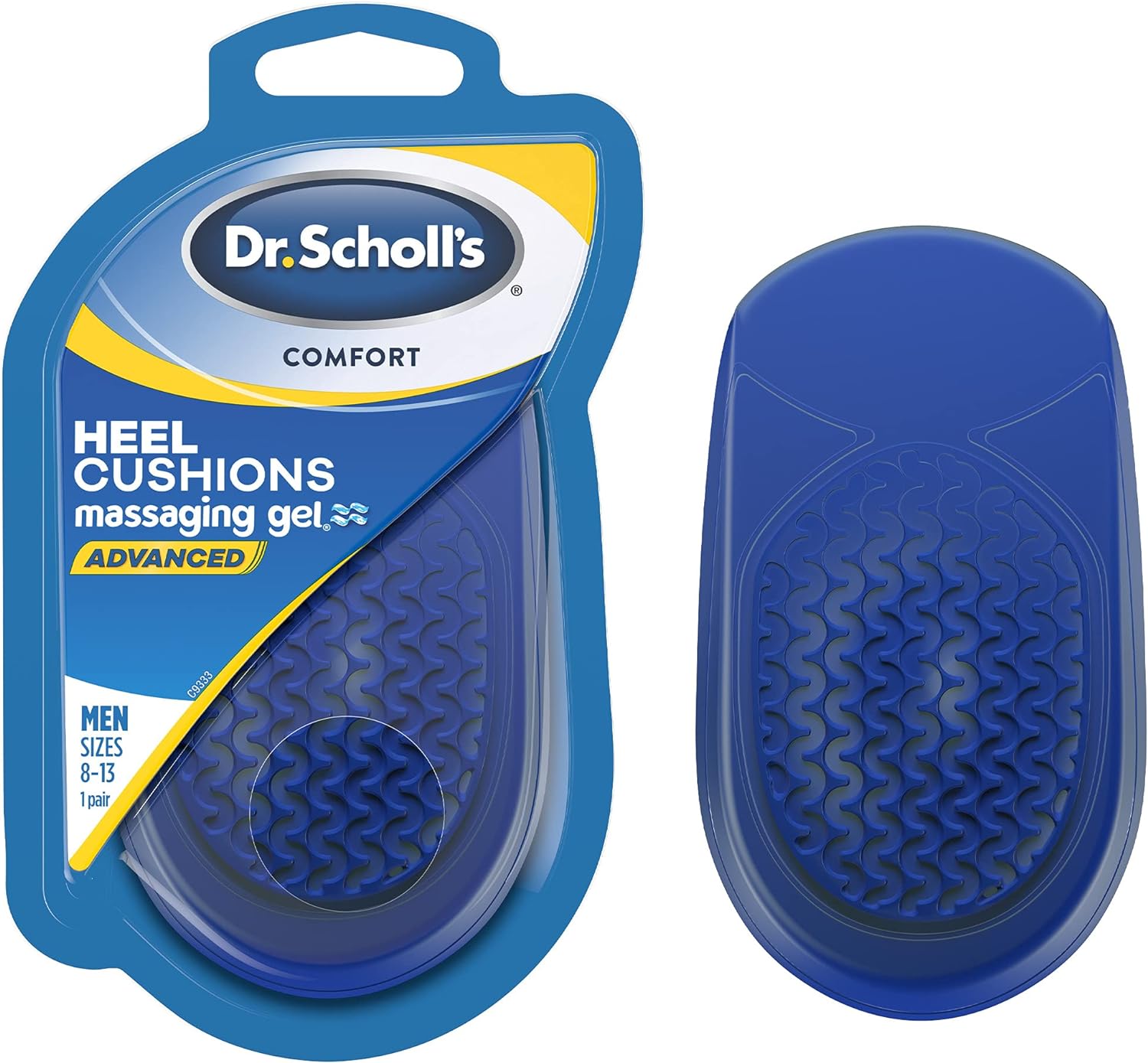 Dr. Scholl’s Comfort Heel Cushions for Women, 1 Pair, Size 6-10