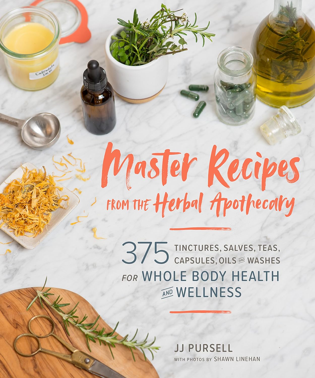 Master Recipes from the Herbal Apothecary: 375 Tinctures, Salves, Teas, Capsules, Oils, and Washes for Whole-Body Health and Wellness     Paperback – Illustrated, March 19, 2019