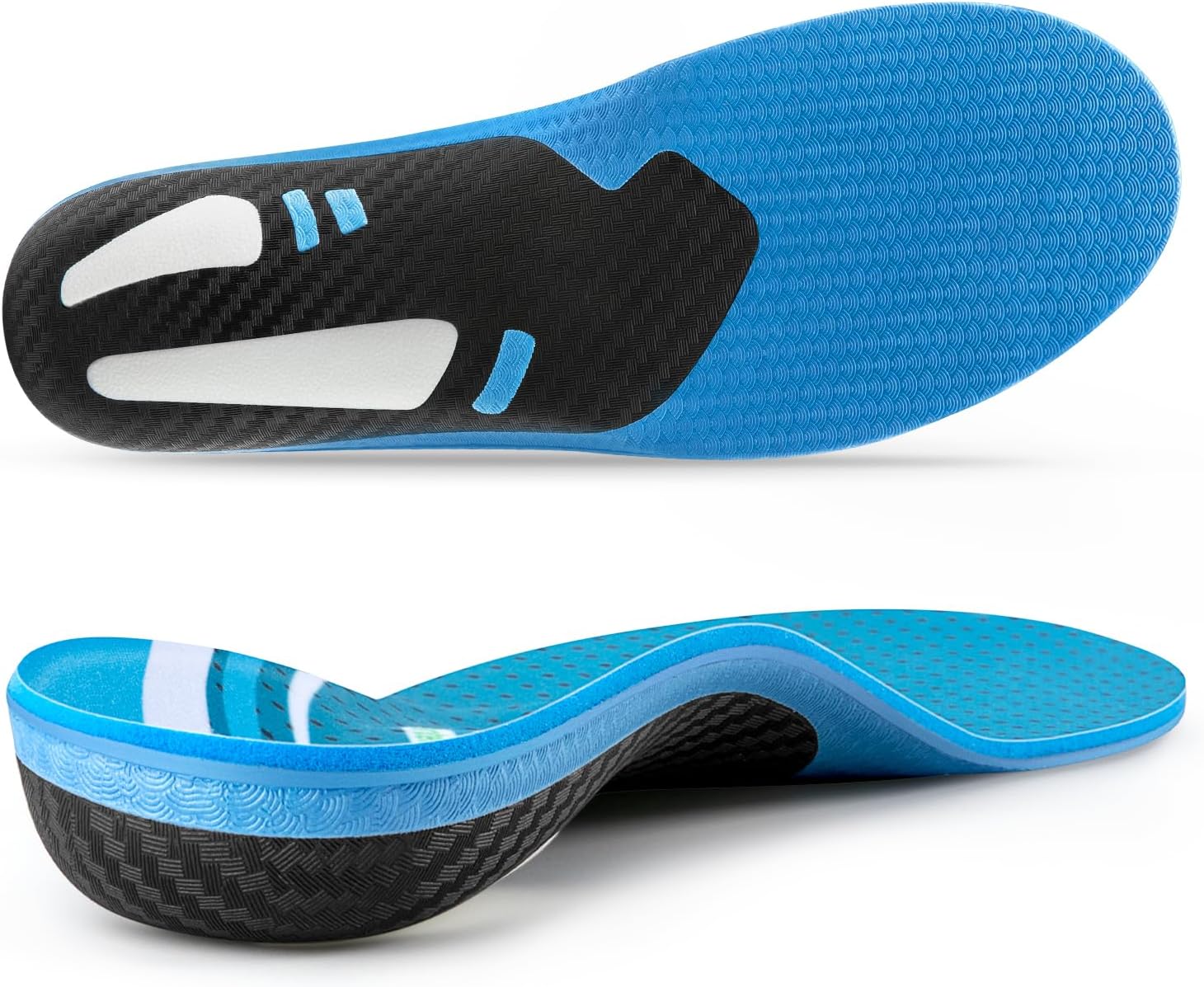 VALSOLE 220+ lbs Plantar Fasciitis High Arch Support Insole for Men Women,Heavy Duty Support Pain Relief Orthotics Insert,Relieve Flat Feet,High Arch,Foot Pain,Standing All Day Boot Work Shoe Insole