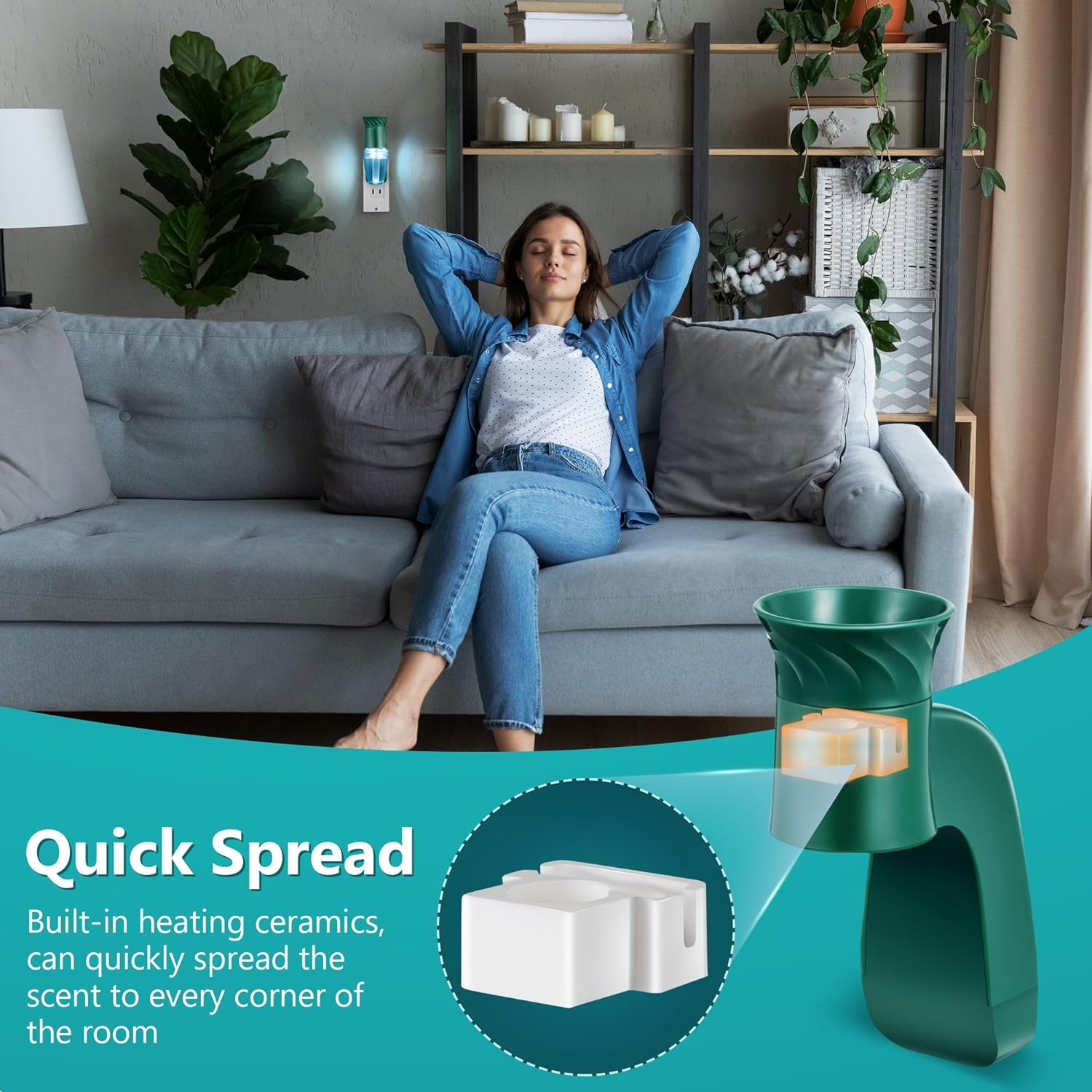 4 Pcs Wall Fragrance Plug with Night Light Compatible with Bath and Body Works WallFlower Fragrance, ETL Certified, Rotatable, Accurate Scent Control Fragrance Diffuser Plug for Home, Office (Black) 4 Pcs Wall Fragrance Plug with Night Light Compatible with Bath and Body Works WallFlower Fragrance, ETL Certified, Rotatable, Accurate Scent Control Fragrance Diffuser Plug for Home, Office (Black)