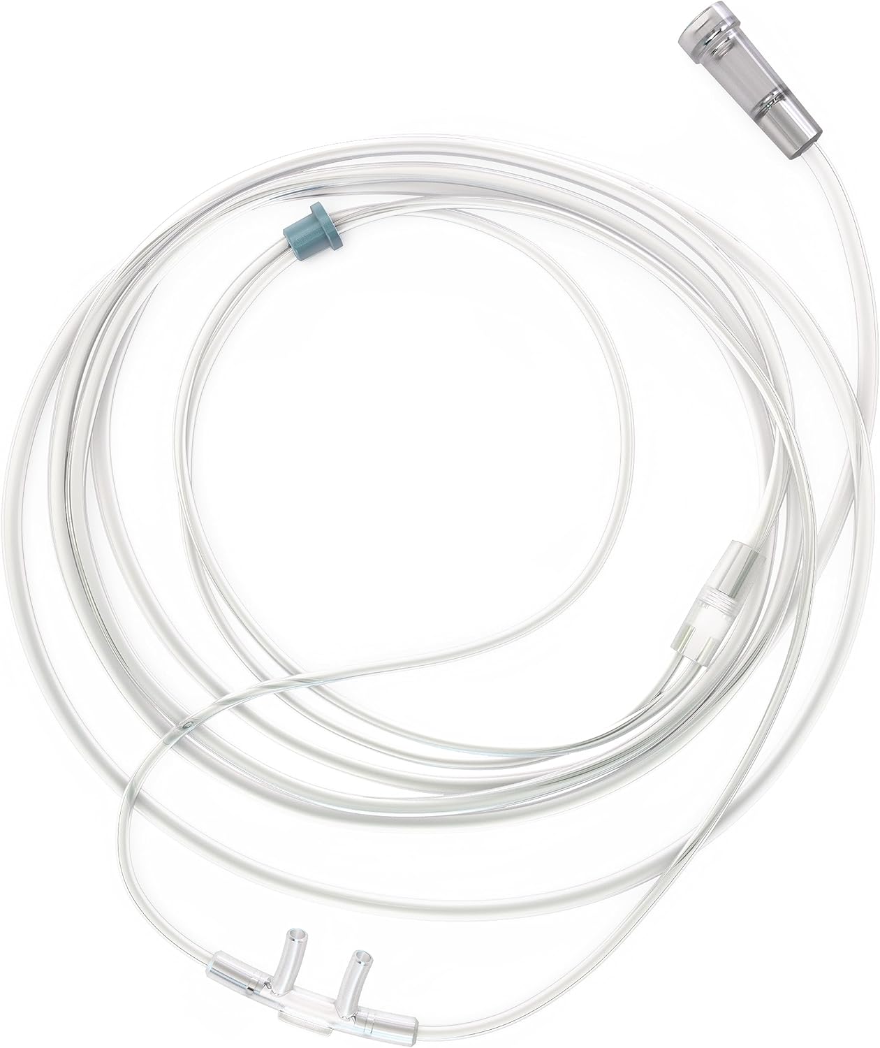 7 Foot Oxygen Nasal Cannula - 5 Pack Nasal Cannulas for Oxygen - Standard Kink Resistant Lightweight Oxygen Tubing Cannula