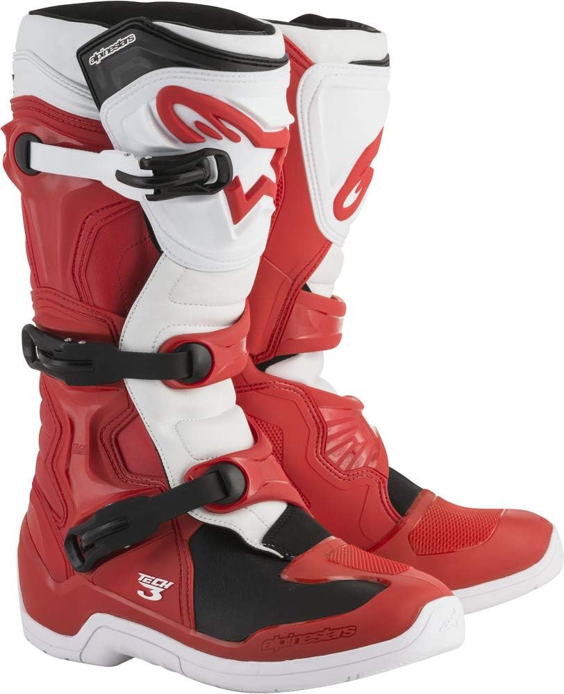 Alpinestars 2013018-10-12 Mens Tech 3 Motocross Boot, Black, 12