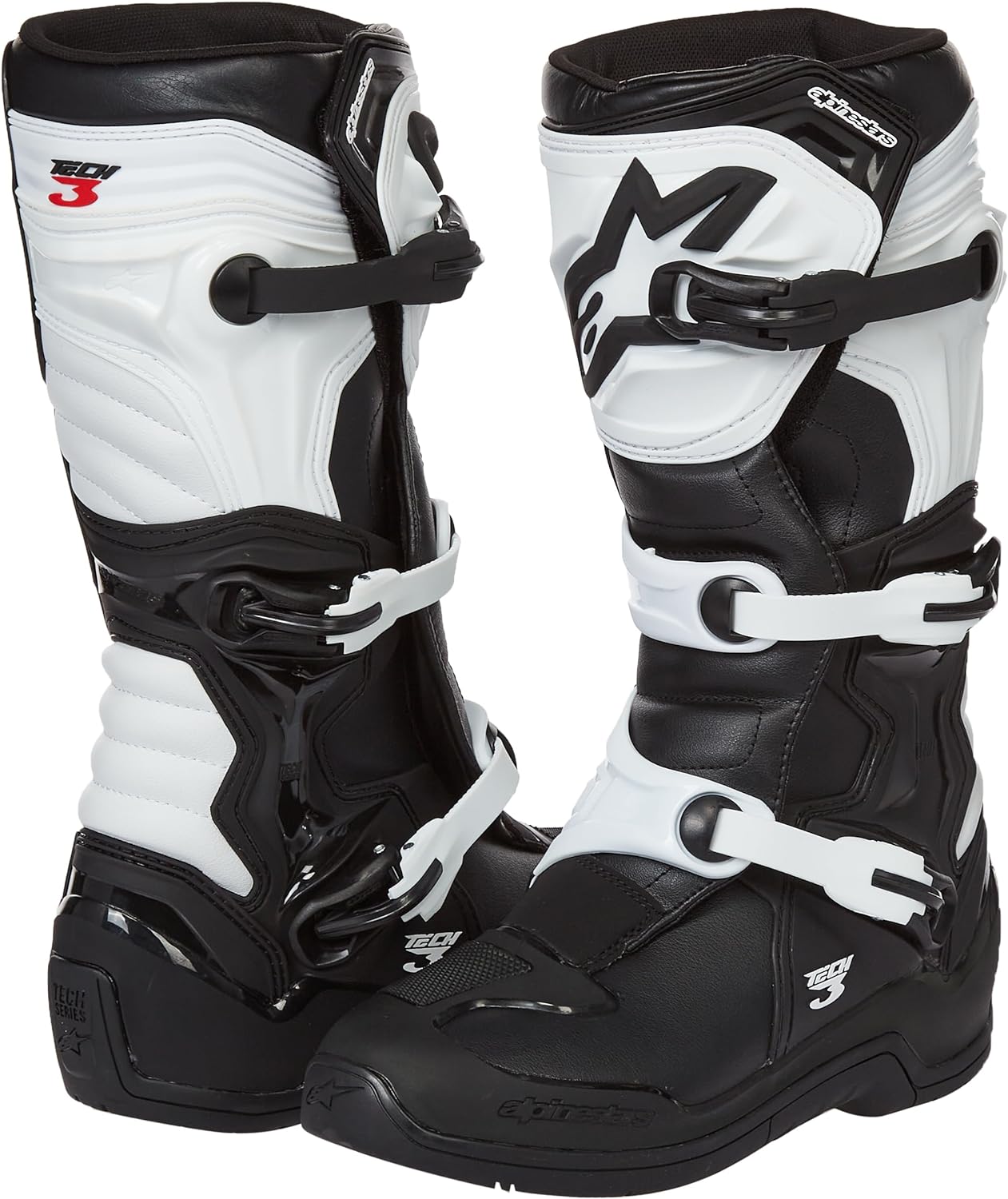 Alpinestars 2013018-10-12 Mens Tech 3 Motocross Boot, Black, 12
