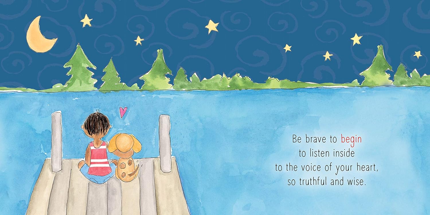 Be Brave Little One: An Inspiring Book About Courage For Babies, Baby Showers, Graduation, And More     Hardcover – Picture Book, October 3, 2017