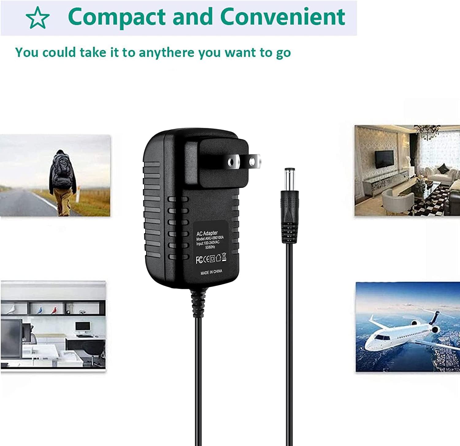 Guy-Tech AC Adapter Compatible with SEL HT72005 Class 2 Transformer Power Supply Cord Cable PS Mains