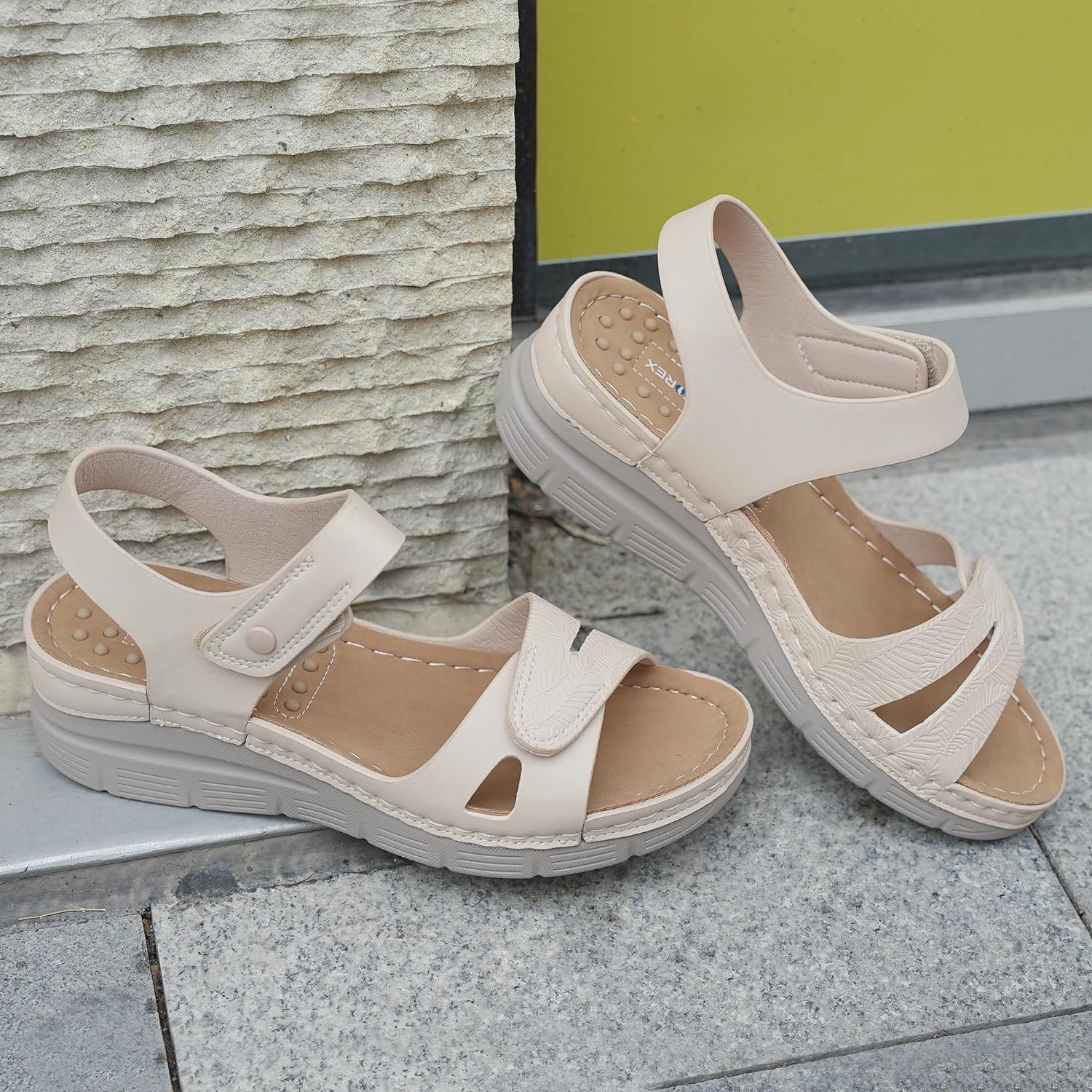 Ortho+rest Women Arch Support Walking Sandals Comfortable Orthotic Sandals