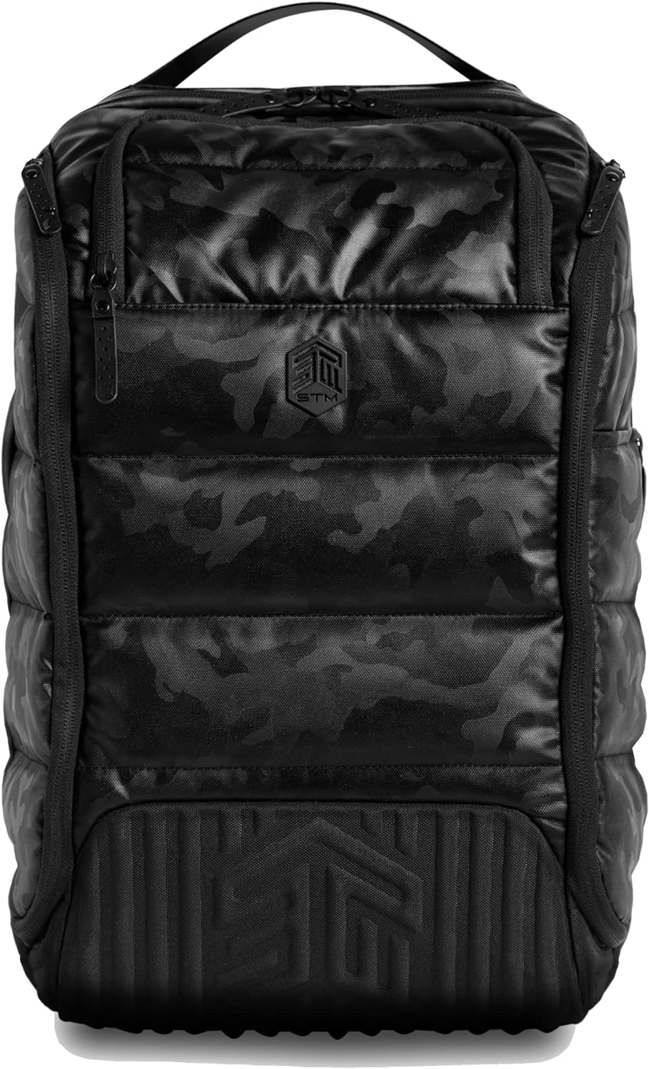 STM Dux 30L Backpack - Rugged, Comfortable, Innovative, Versatile, Stylish, 360 Degree Protective Backpack for Men  Women, Fits up to a 17 Laptop Plus a Tablet Sleeve - Black