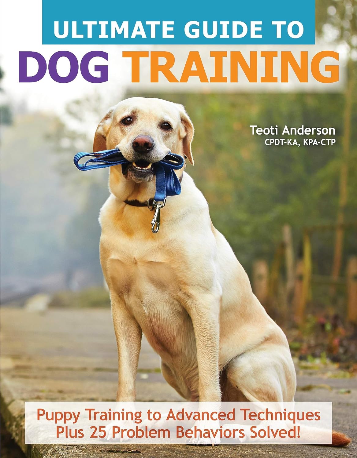 Ultimate Guide to Dog Training: Puppy Training to Advanced Techniques Plus 25 Problem Behaviors Solved! (CompanionHouse Books) Manners, House-training, Tricks, and More, with Positive Reinforcement     Paperback – February 1, 2021