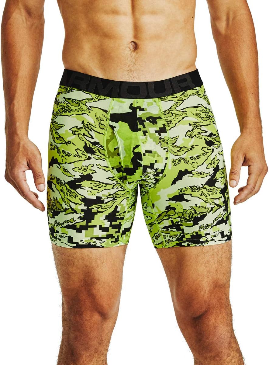 Under Armour Mens Tech 6-inch Boxerjock 2-Pack