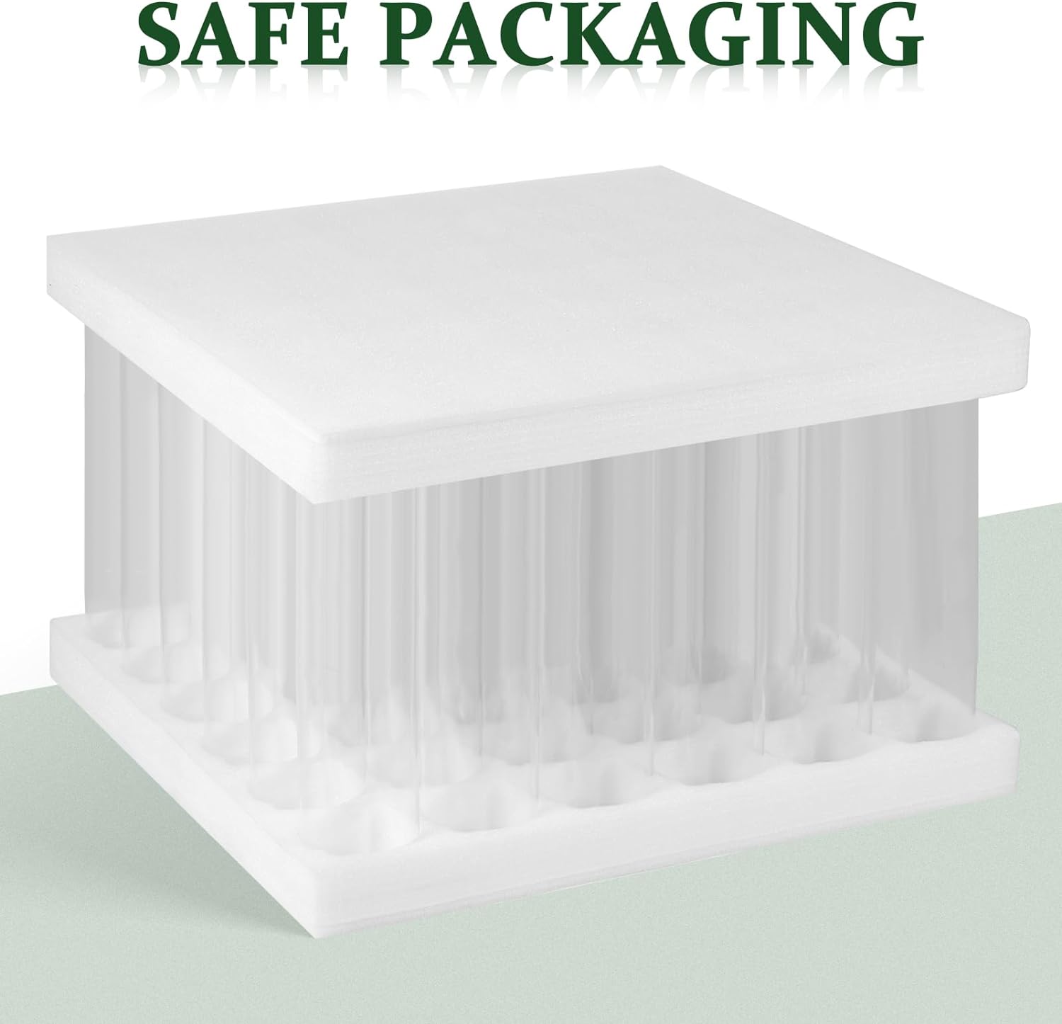 36 Pcs Glass Cylinder Vases for Centerpieces Bulk Clear Flower Vases Centerpiece Floating Candle Holders Glass Table Vases for Wedding Home Formal Dinners Decorations(14 x 3.35 Inch)