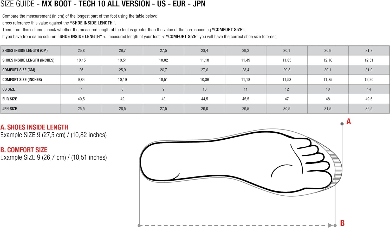 Alpinestars Unisex-Adult Tech 7 Boots Black/Red/Green Sz