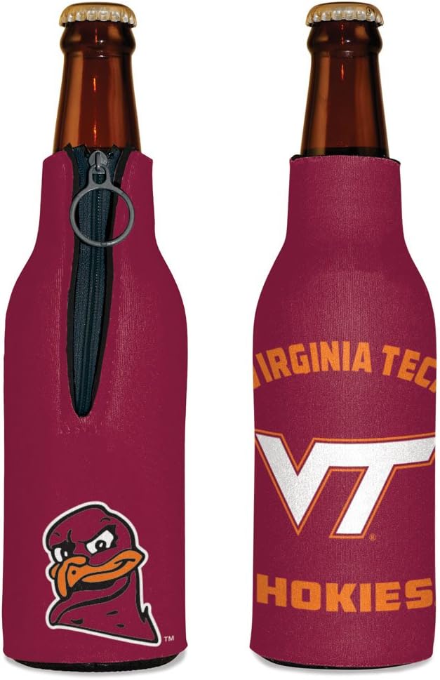 NCAA Virginia Tech Hokies Bottle Cooler, Team Colors, One Size