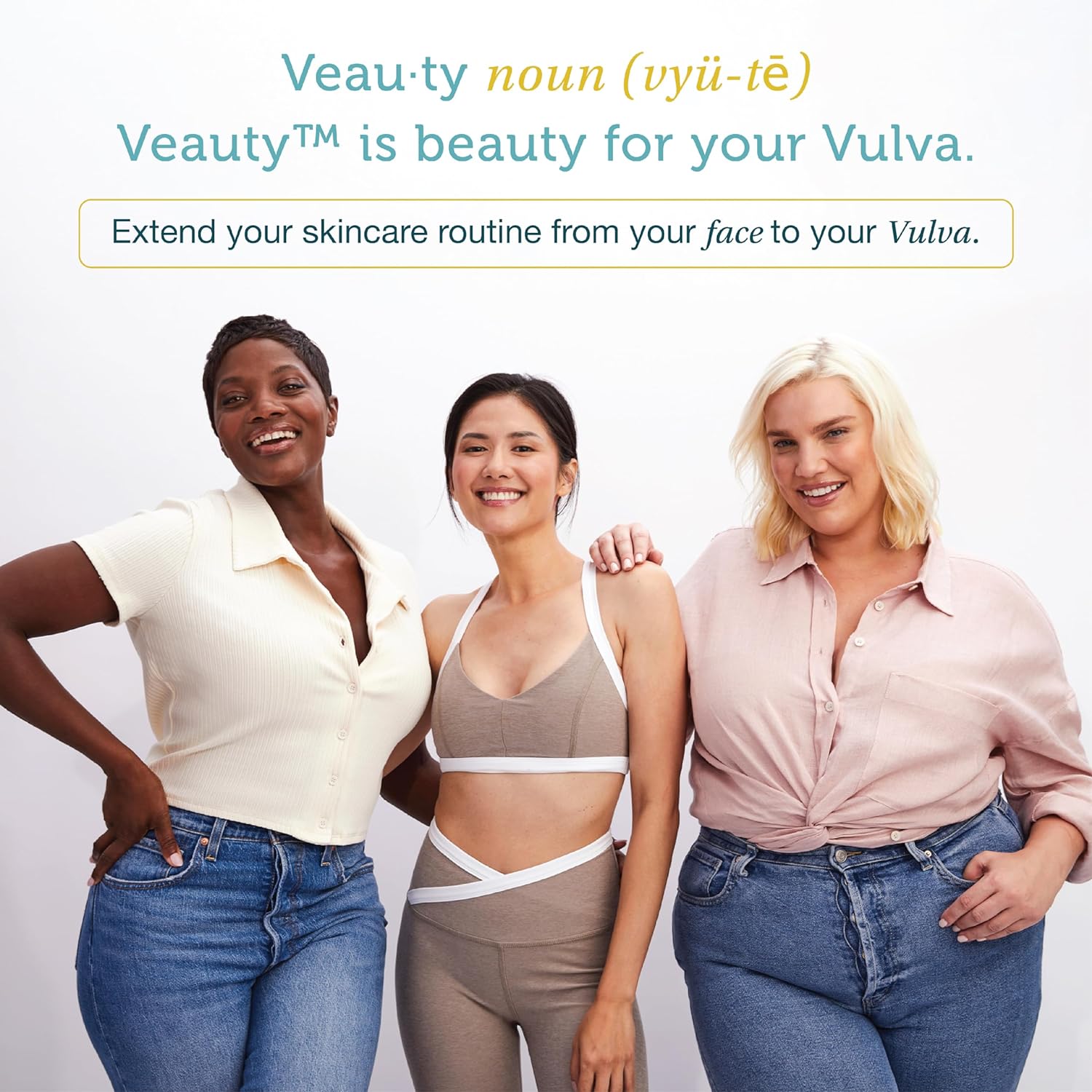 say la V. Refreshing Veauty Mist, pH Balanced, Feminine Hygiene Spray to Neutralize Vulva Odor, Natural Prebiotics, Aloe Vera and Rosewater, Gynecologist and Dermatologist Tested, 2 Fl Oz