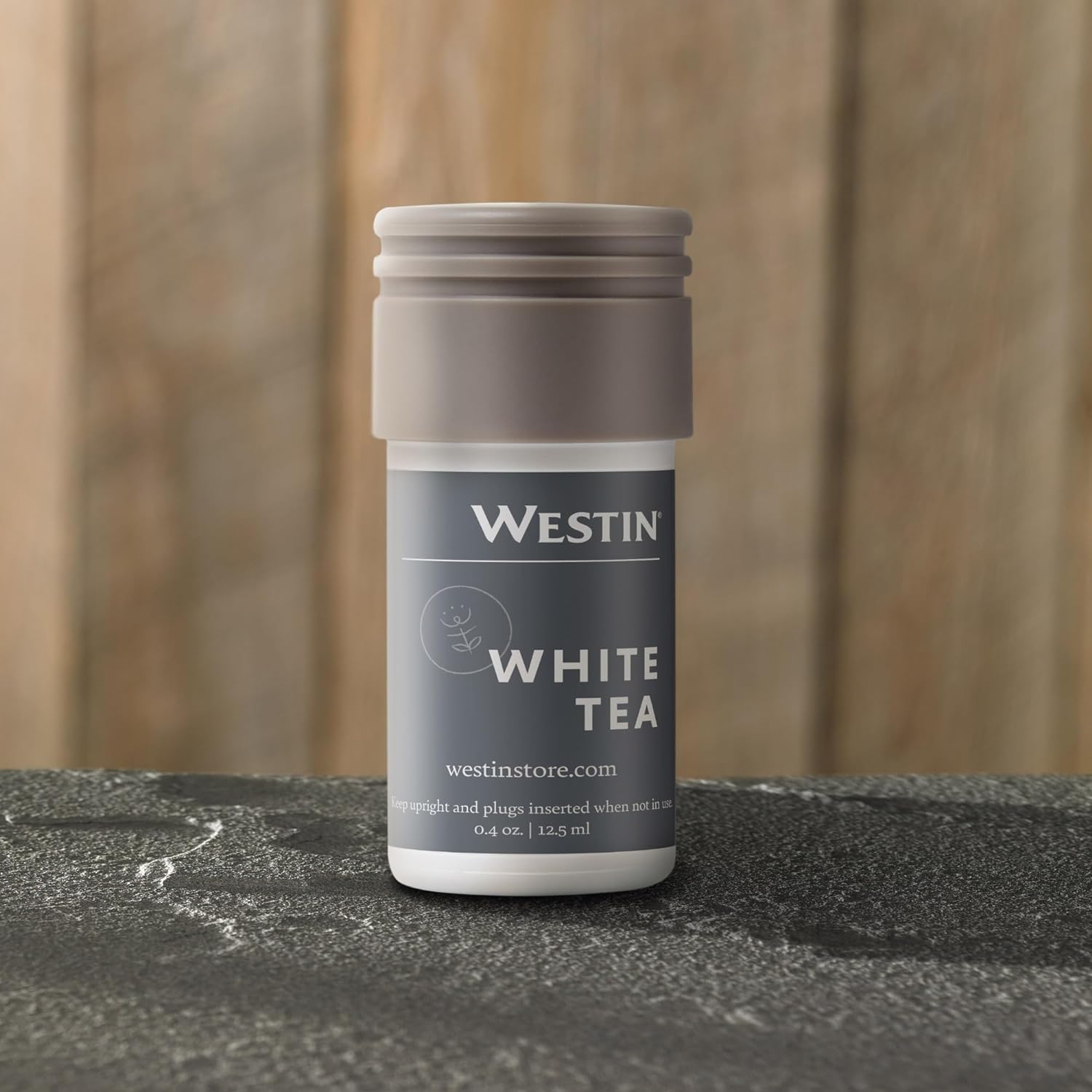 Westin Mini Home Diffuser  Fragrance Refill - Plug in Wall Diffuser - Luxury Hotel Collection - Aromatherapy - Notes of White Tea, Cedar, Vanilla - Signature White Tea Scent