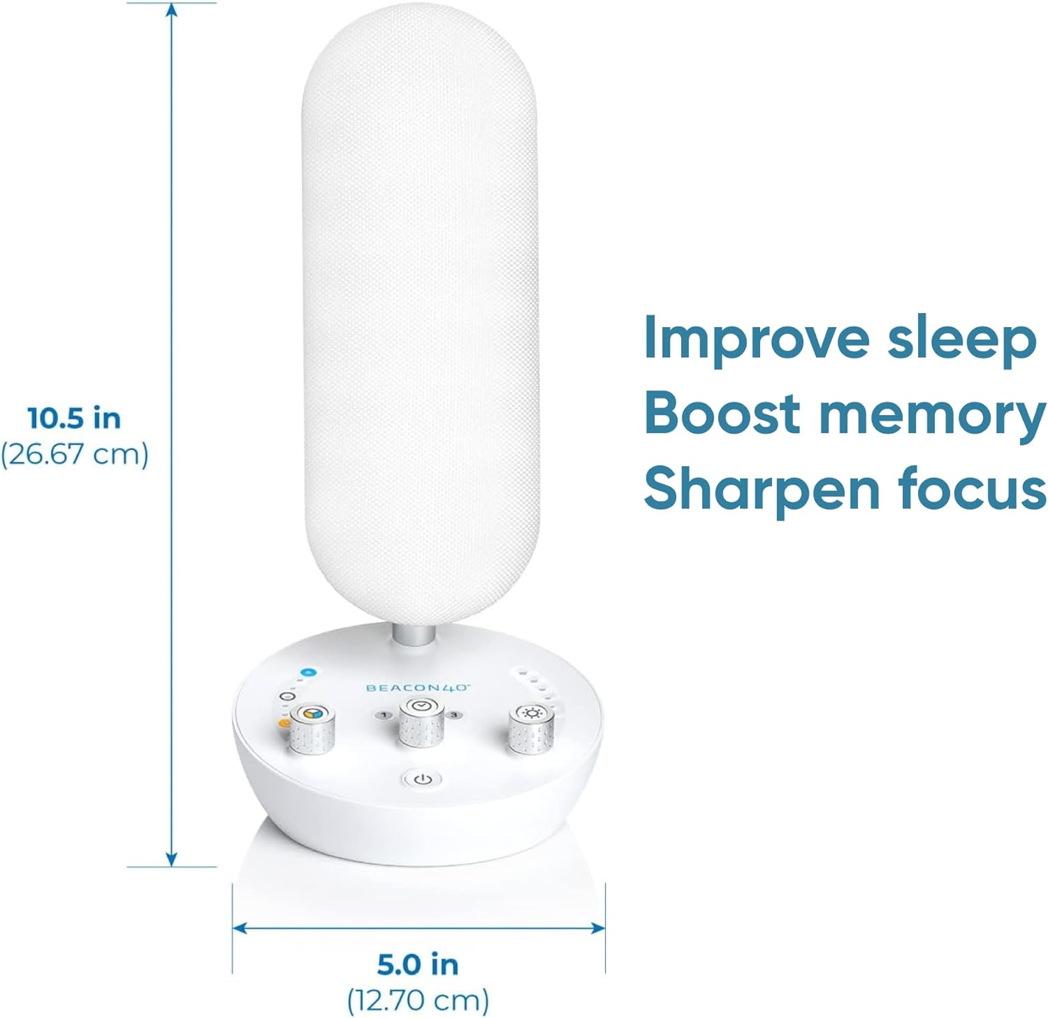 Smart Light, Anti-Aging Cognitive Care, boosts Focus and Memory, Improves Sleep (1 Adjustable lamp) — BEACON40 Personal